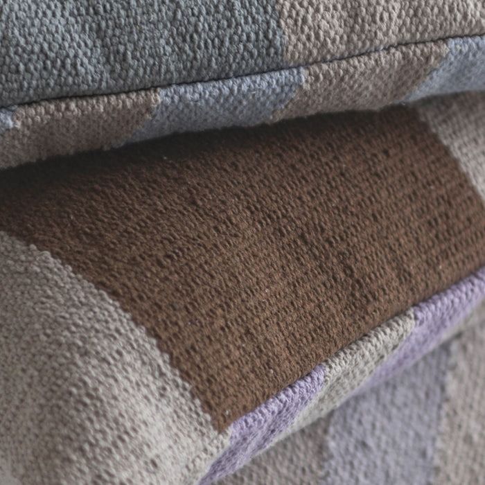 Across kilim cushion cover 40x60, light lilac + 40x60 down cushion filler
