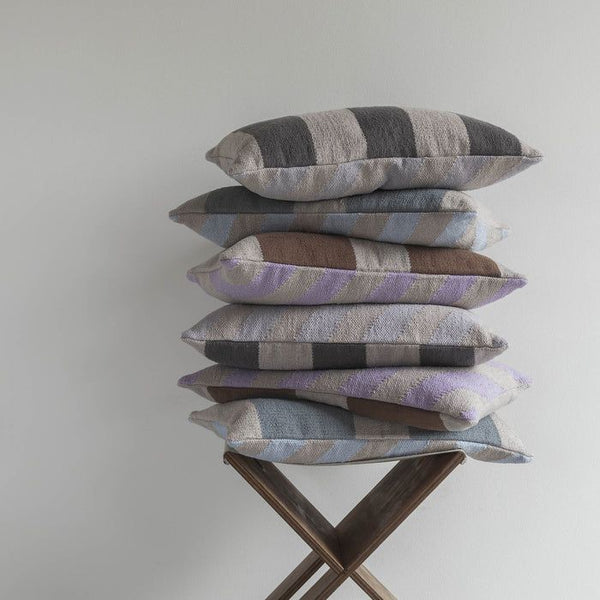 Across kilim cushion cover 40x60, light lilac + 40x60 down cushion filler
