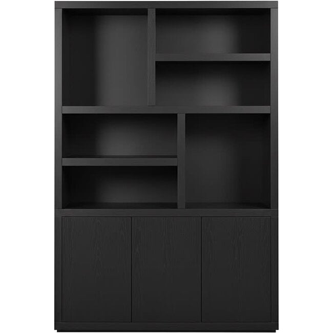 Boekenkast Tampere 160 cm dark chocolate