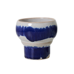Lungomok 70s ceramics symbolist blauw