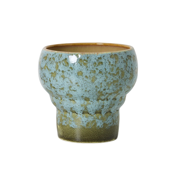 Lungomok 70s ceramics symbolist groen
