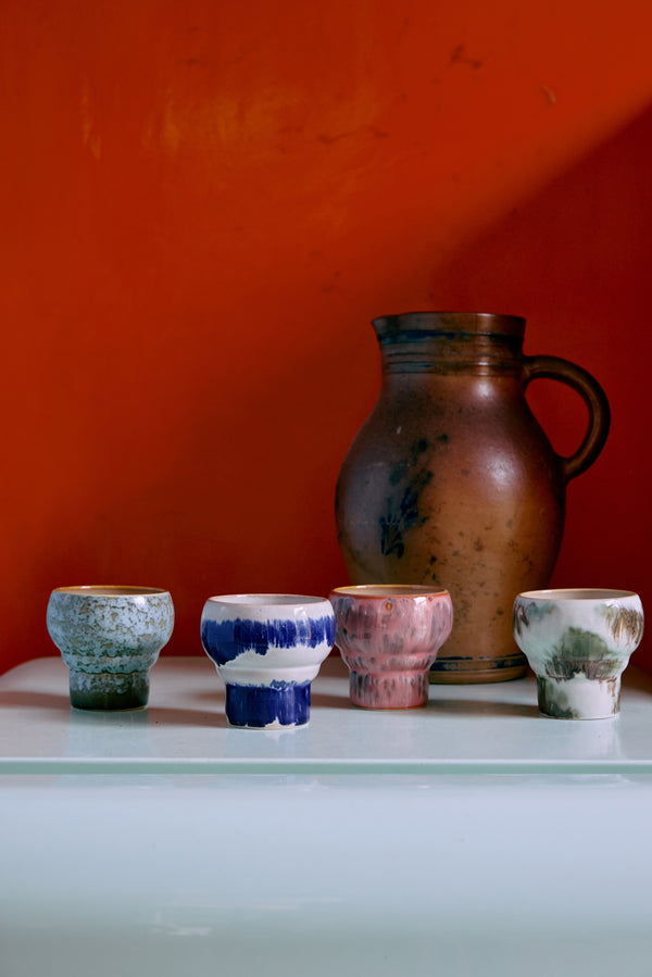 Lungomok 70s ceramics expression roze