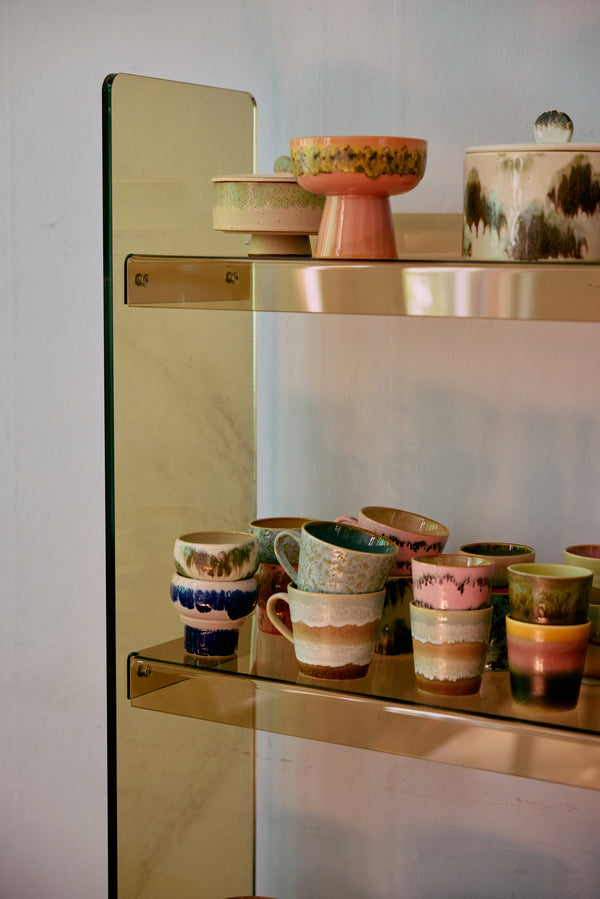 Lungomok 70s ceramics expression groen