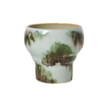 Lungomok 70s ceramics expression groen