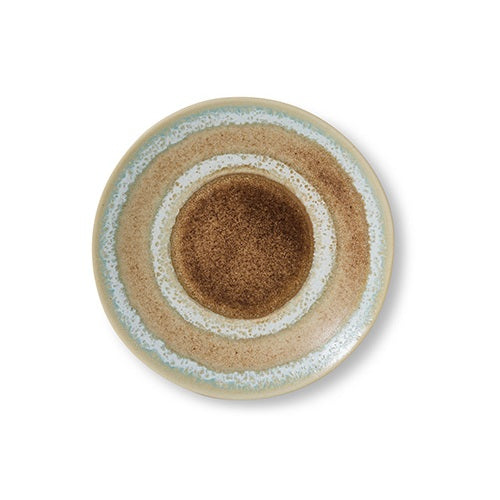 Schotel 70s ceramics doodle beige