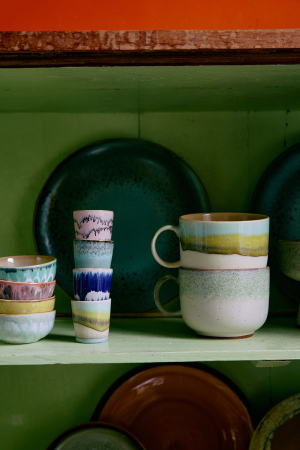 Eierdop 70s ceramics vibrance groen