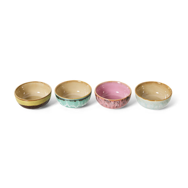 Kom 70s ceramics XS modernist groen