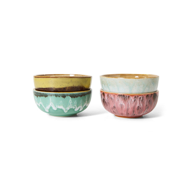 Kom 70s ceramics XS modernist groen