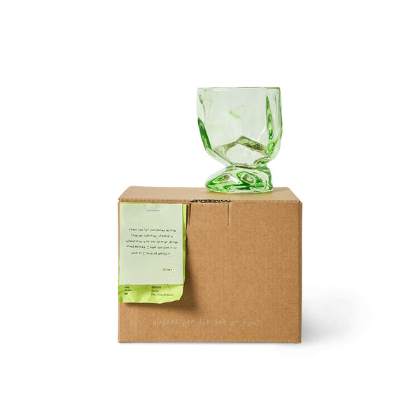 Glas Nienke Sikkema peridot