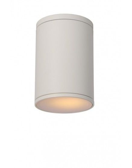 Plafondspot Buiten Ø 10,8 cm 1xE27 IP54 Wit