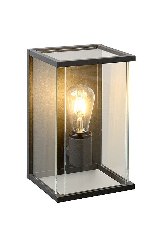 Wandlamp Buiten 1xE27 IP54 Antraciet