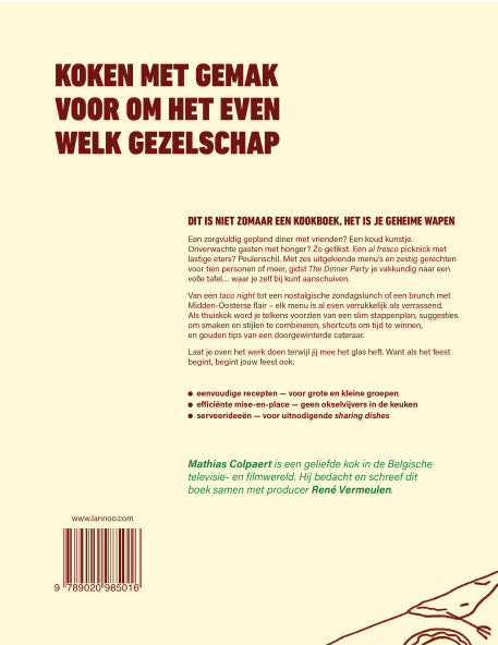 Kookboek The dinner party