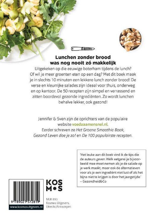 50x lunchen zonder brood