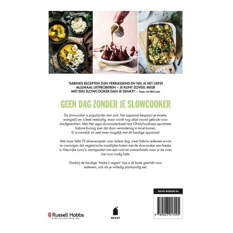 Het vega slowcookerboek