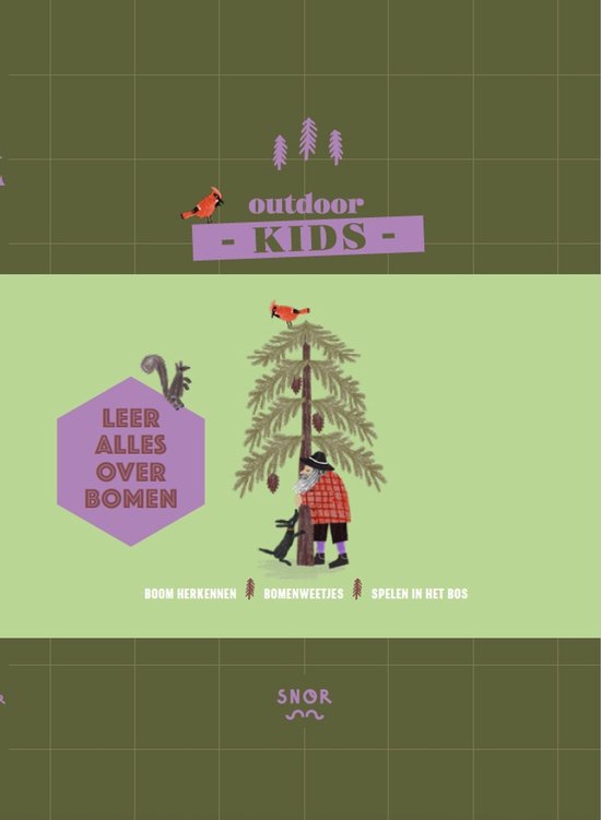 Boek Bos & bomen - Outdoor kids