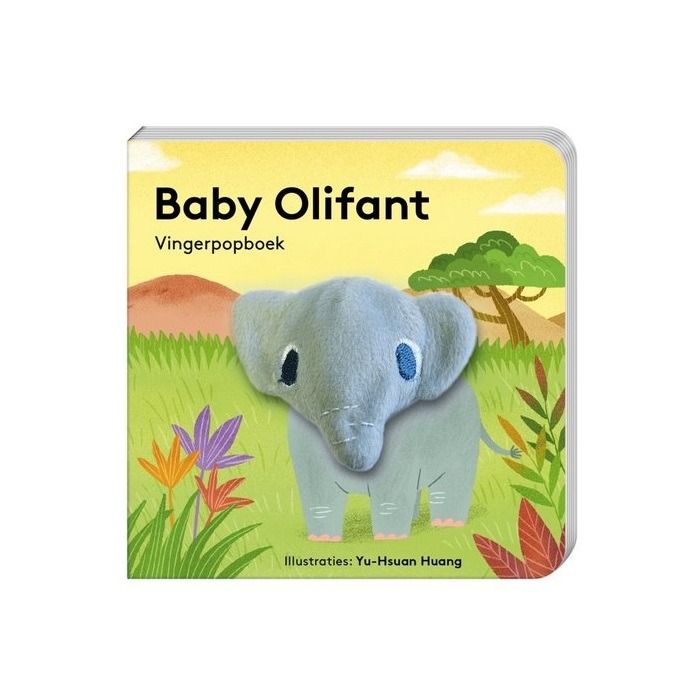 Vingerpopboek olifantje