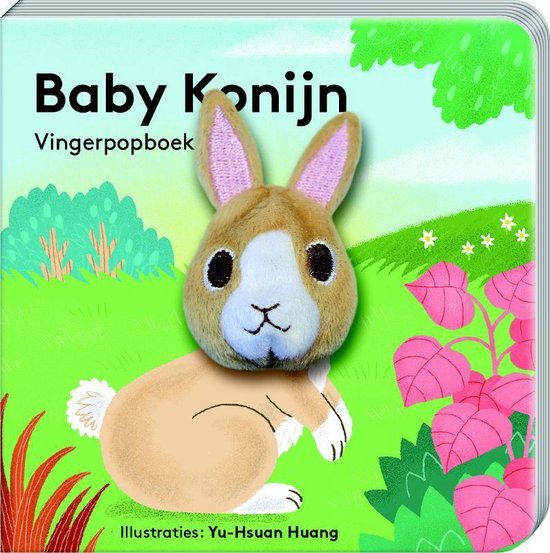 Vingerpopboek - Baby konijn