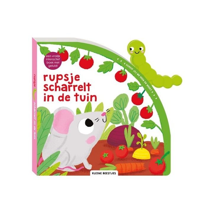 Kleine beestjes - Rupsje scharrelt in de tuin NIEUW