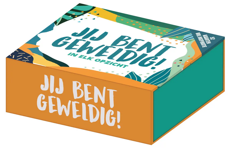 Doosje Vol Geluk - Jij Bent Geweldig!