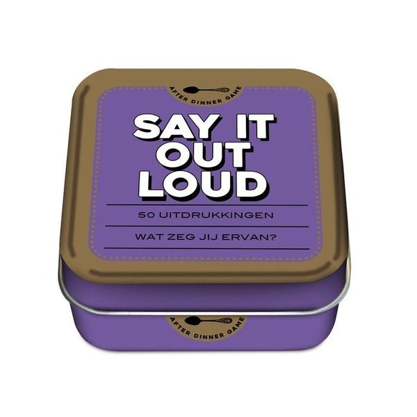 Say It Out Loud