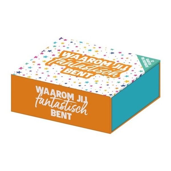Doosje vol geluk - waarom jij fantastisch bent (alleen in display) nieuw