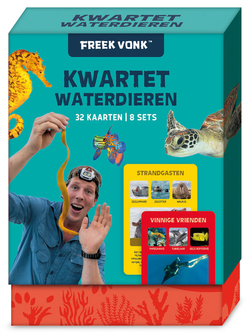 Freek Vonk dierenkwartet - Waterdieren (alleen in display)