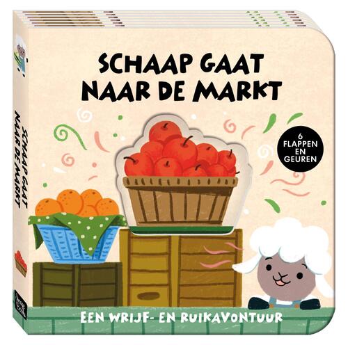 Wrijf- en ruikavontuur - schaap gaat naar de
