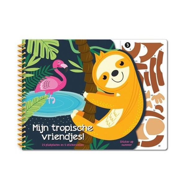 Stickeren op nr.