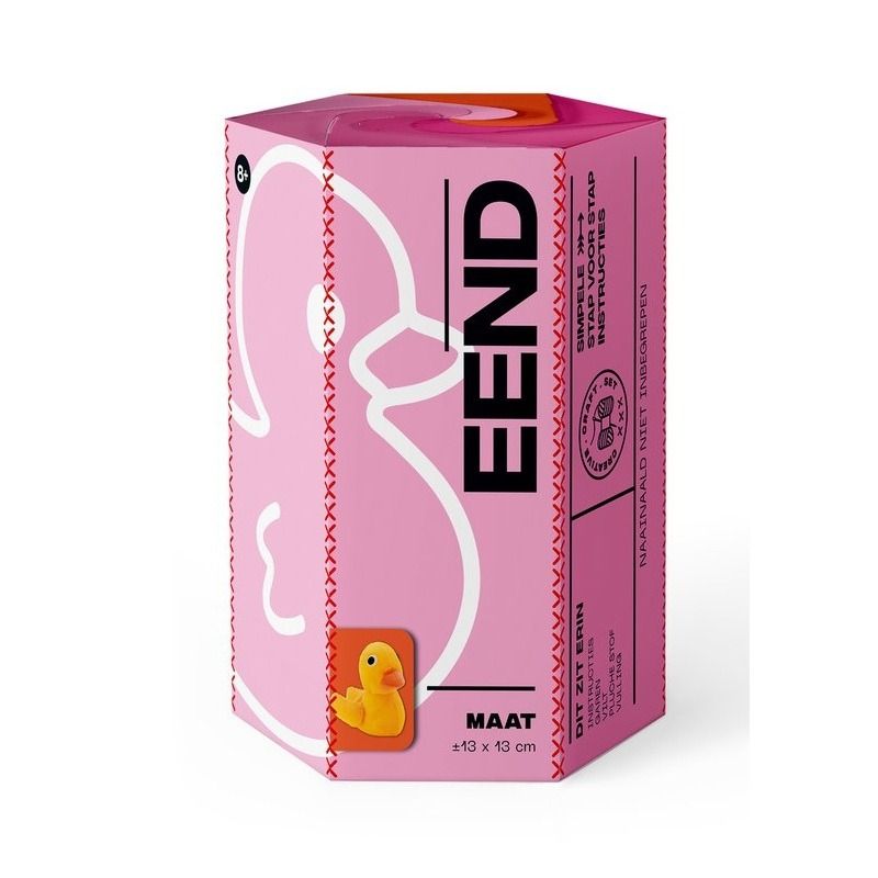 Arts & craft set - eend (alleen in display)