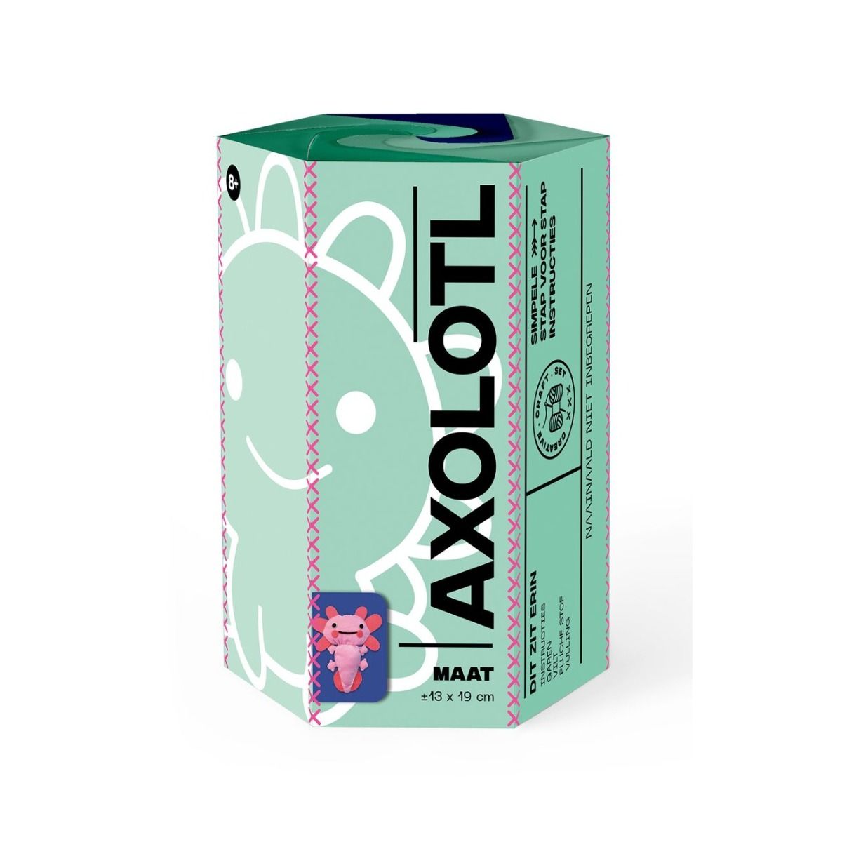 Arts & craft set - axolotl (alleen in display)