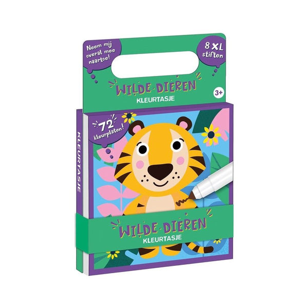Kleurtasje - Wilde dieren (alleen in display)