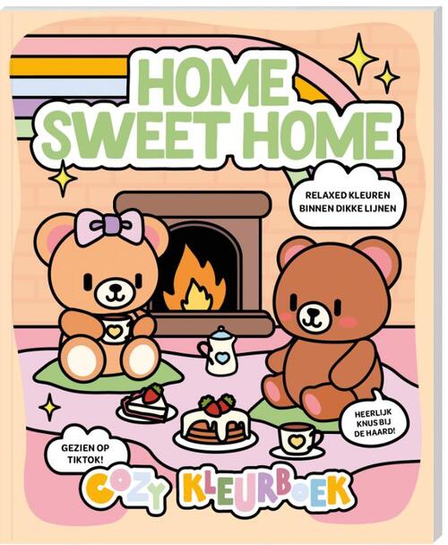 *COZY KLEURBOEK - HOME SWEET HOME - FSC MIX