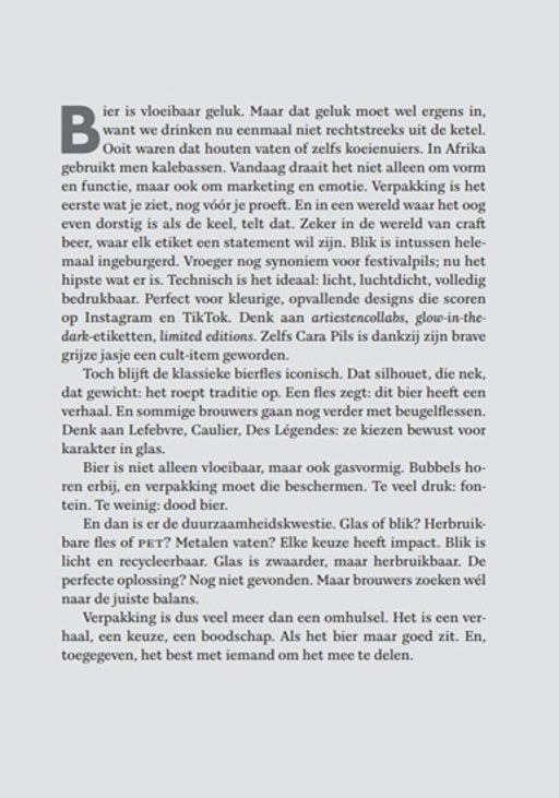 Bier - Een goed verhaal bij elk glas bier