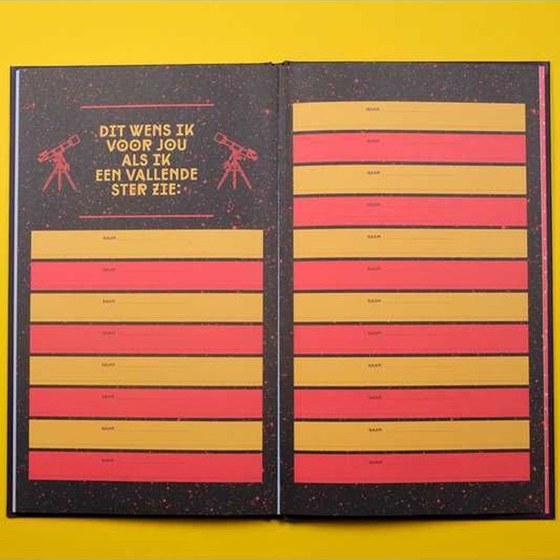 Astronauten vriendenboek