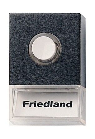 Ho beldrukker bedr verlicht zwart d723