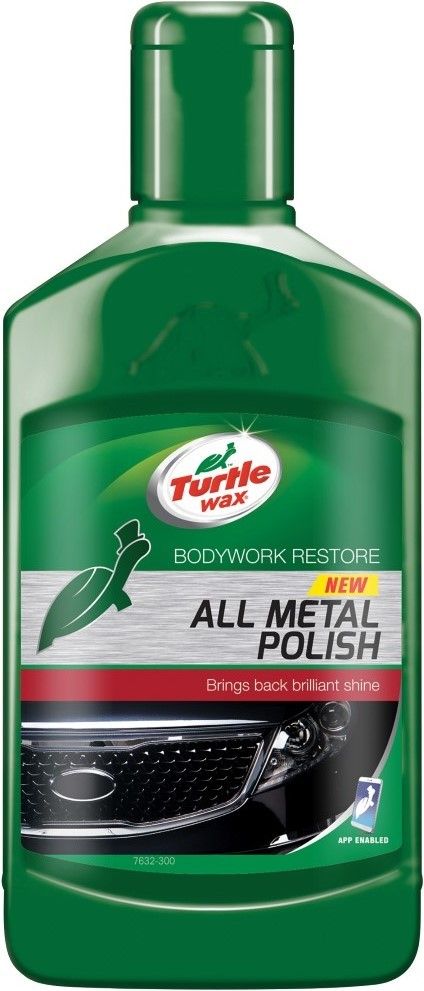 Turtle wax 52853 gl metal polish 300ml