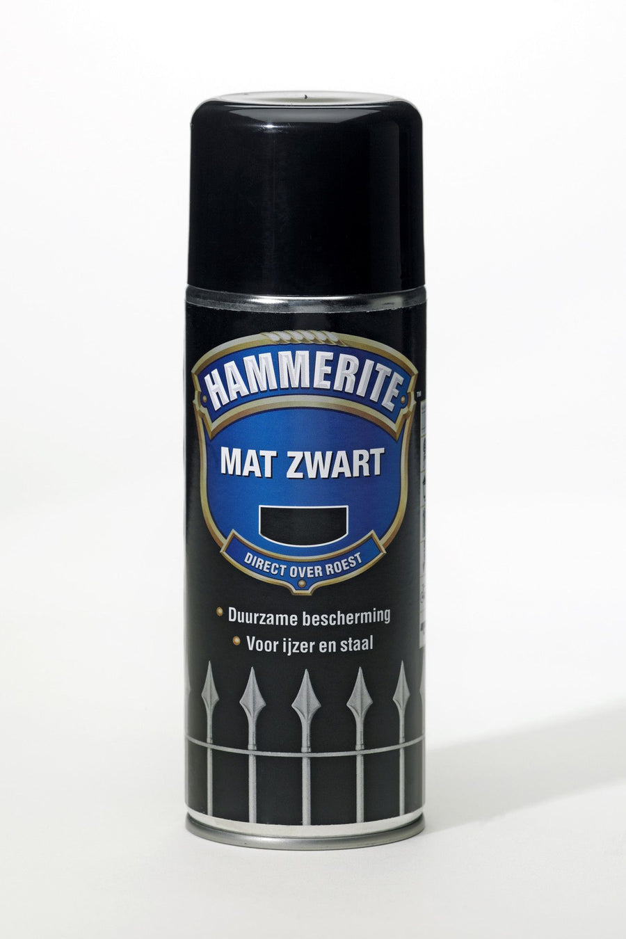 Ht Metaallak Mat Zwart 400ml
