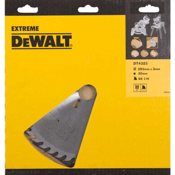 DT4323-QZ CZB 250x30x48t, wisseltand, positief 10°, kerf 3,0mm