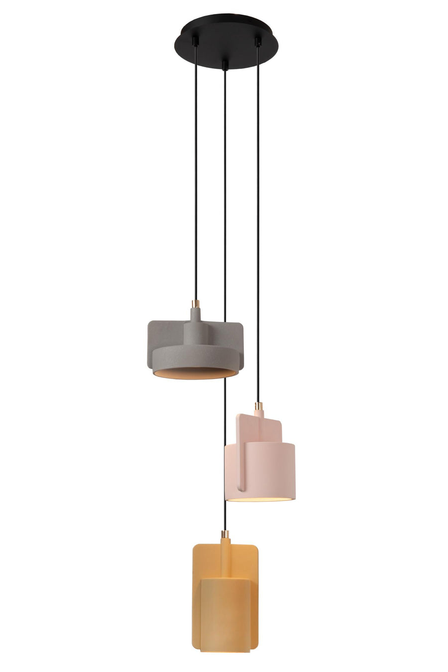 Lucide NINJA hanglamp 3 × E27, meerkleurig