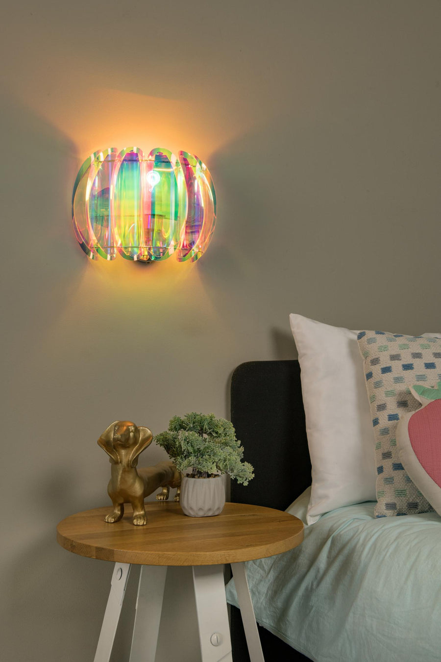 Lucide GLINSTAR wandlamp E27, meerkleurig