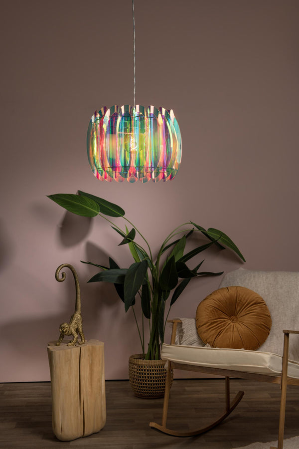 Lucide GLINSTAR hanglamp Ø 40 cm, E27, meerkleurig