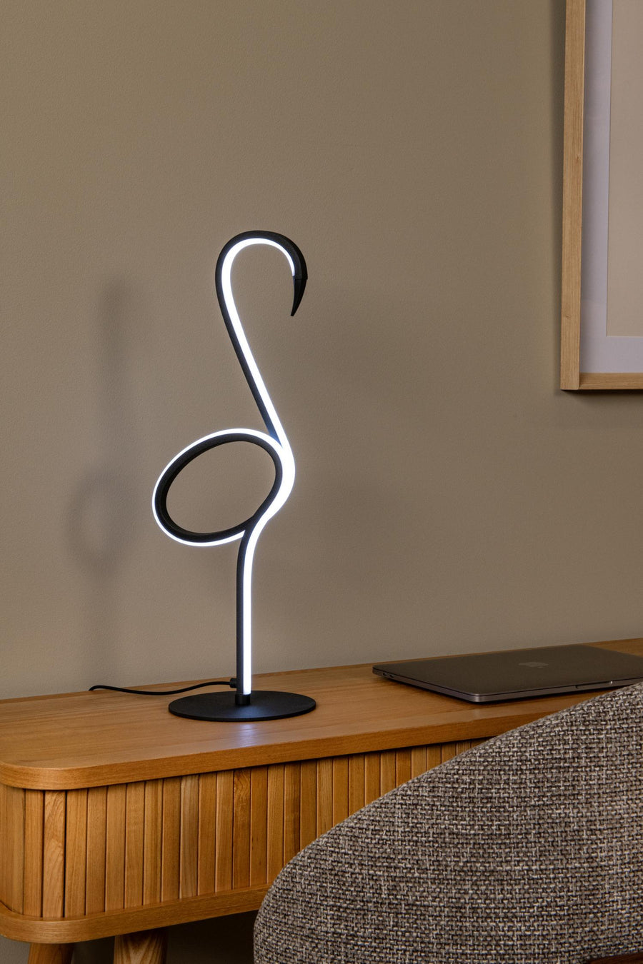Lucide FLAMINGO dimbare LED-tafellamp meerkleurig