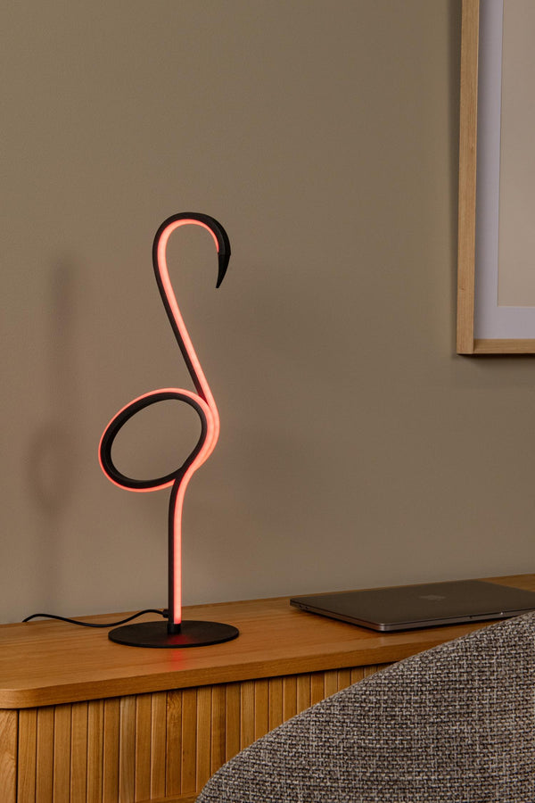 Lucide FLAMINGO dimbare LED-tafellamp meerkleurig