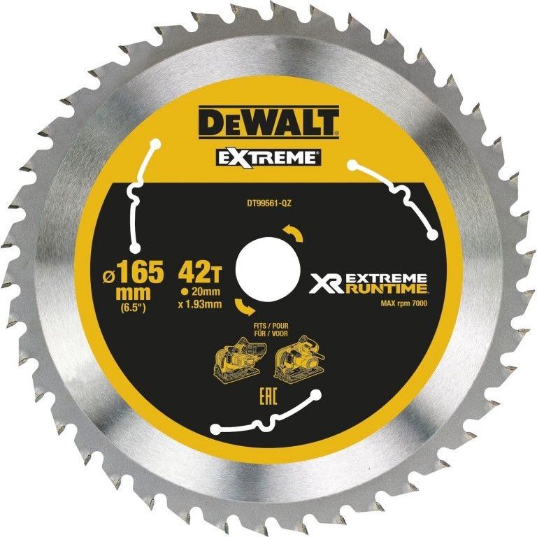 DT99561-QZ Xtreme Runtime 165mm x 20mm 42T CSB