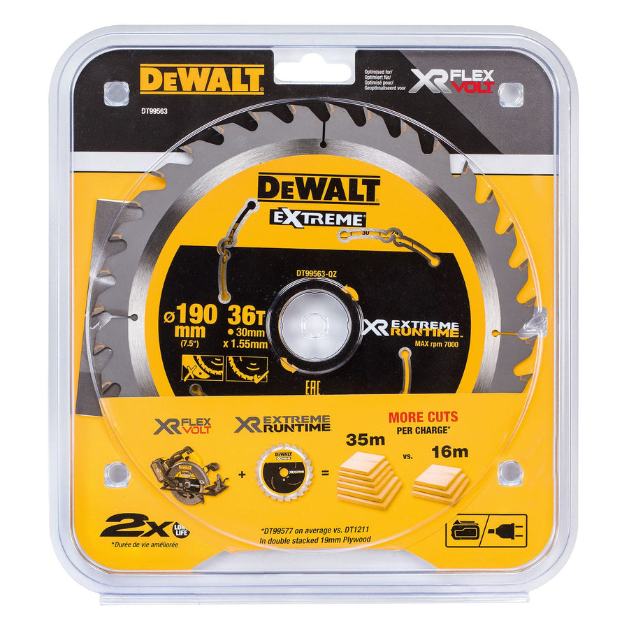 DT99563-QZ Xtreme Runtime 190mm x 30mm 36T CSB