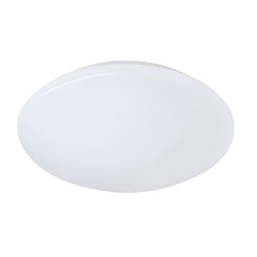 Plafonniere, Putz IIincl. 1 x LED,SMD,12,0 Watt,3000K,1160 Lm.Kunststof, Wit, Armatuur Kunststof, Wit? 27,0cm, H 8,5cmIP44,Niet dimbaar