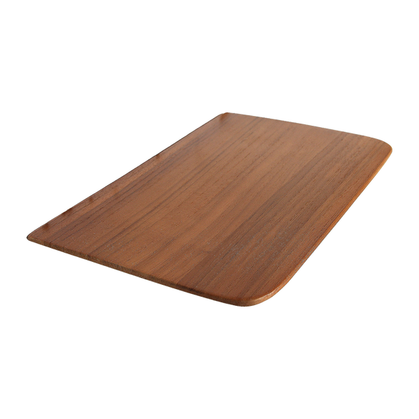 Craftsman teakhouten wandplank - set/2 25 cm