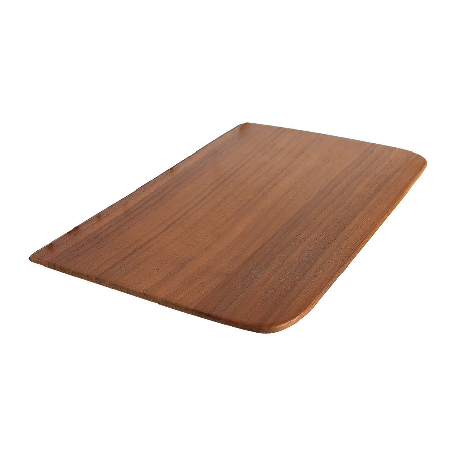 Craftsman teakhouten wandplank - set/2 25 cm