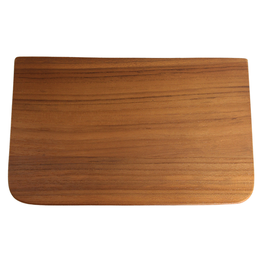 Craftsman teakhouten wandplank - set/2 25 cm