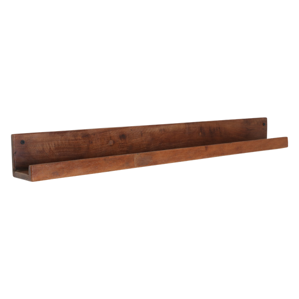 Factory wandplank - fsc-gerecycled hout - 75x8x8 cm